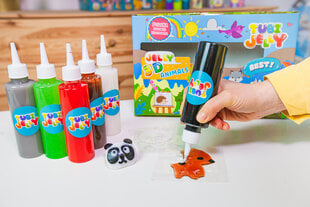 Набор для творчества Tubi Jelly - Животные (3 цвета), Tuban TU3320 цена и информация | Развивающие игрушки | pigu.lt