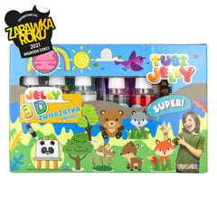 Набор для творчества Tubi Jelly - Животные (6 цвета), Tuban TU3326 цена и информация | Развивающие игрушки | pigu.lt