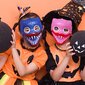 Huggy Wuggy Helovyno kaukė vakarėliui, mėlyna spalva kaina ir informacija | Karnavaliniai kostiumai | pigu.lt