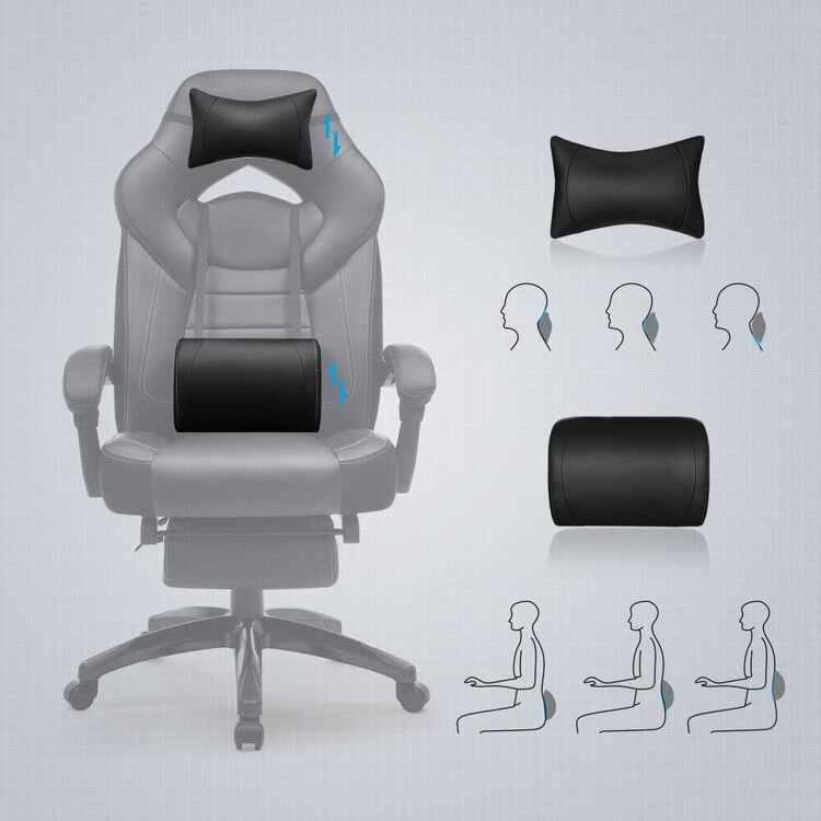 Žaidimų kėdė SONGMICS OBG077B01 kaina ir informacija | Biuro kėdės | pigu.lt
