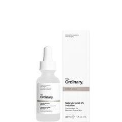 The Ordinary salicilic acid 2% solution veido šveitimo priemonė kaina ir informacija | Veido aliejai, serumai | pigu.lt