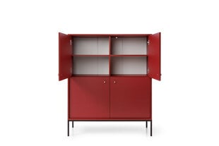 Комод AKL Furniture Mono MK104, красный цена и информация | Комоды | pigu.lt