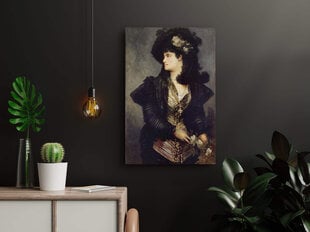 Reprodukcija Portrait Of A Lady (Hans Makart), 40x60 cm kaina ir informacija | Reprodukcijos, paveikslai | pigu.lt