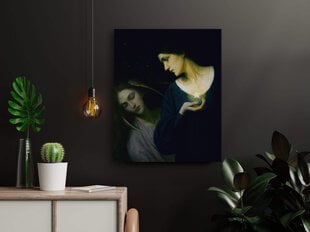 Reprodukcija Night and Her Daughter Sleep (Mary L. Macomber), 40x35 cm kaina ir informacija | Reprodukcijos, paveikslai | pigu.lt
