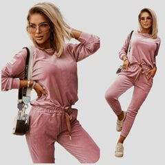 Спортивный костюм Mokka, розовый цена и информация | Спортивная одежда для женщин | pigu.lt