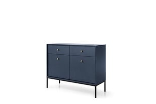 Komoda AKL Furniture Mono MKSZ104, mėlyna kaina ir informacija | Komodos | pigu.lt