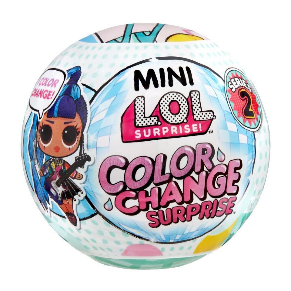 L.O.L. Surprise! - COLOR CHANGE, Mini S2 LOL цена и информация | Žaislai mergaitėms | pigu.lt