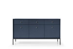 Komoda AKL Furniture Mono MKSZ154, mėlyna