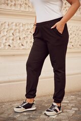 Повседневные брюки для женщин Cely, черные цена и информация | Женские брюки | pigu.lt
