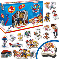 Magnetų rinkinys Nickelodeon Paw Patrol (Šunyčiai Patruliai), 20 d. kaina ir informacija | Dėlionės (puzzle) | pigu.lt