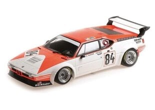 Kolekcinis modelis BMW M1 - #84 - Stuck/Burger/Lacaud - 24H Le Mans 1980 Minichamps 1:18 kaina ir informacija | Kolekciniai modeliukai | pigu.lt