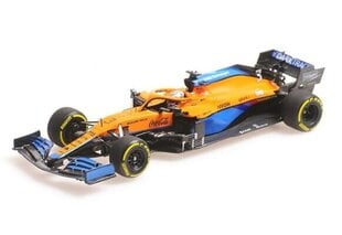 Kolekcinis modelis Mclaren F1 Team MCL35M Daniel Ricciardo Bahrain GP 2021 Minichamps 1:43 kaina ir informacija | Kolekciniai modeliukai | pigu.lt