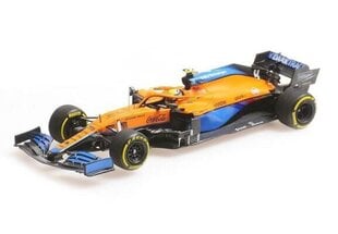 Kolekcinis modelis Mclaren F1 Team MCL35M Lando Norris Bahrain GP 2021 Minichamps 1:43 kaina ir informacija | Kolekciniai modeliukai | pigu.lt