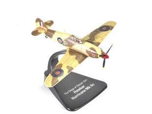 Hawker Hurricane Mk Iic The Siege of Tobruk 1941 ATLAS 1:72 цена и информация | Коллекционные модели автомобилей | pigu.lt