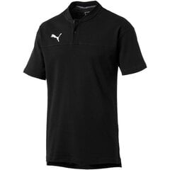 Polo marškinėliai vyrams Puma 656036 03, juodi kaina ir informacija | Puma Apranga, avalynė, aksesuarai | pigu.lt