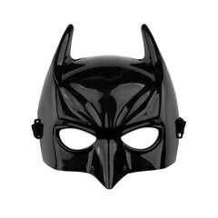 Helovino kaukė Betmenas, juoda 18x16,5 cm kaina ir informacija | Karnavaliniai kostiumai | pigu.lt