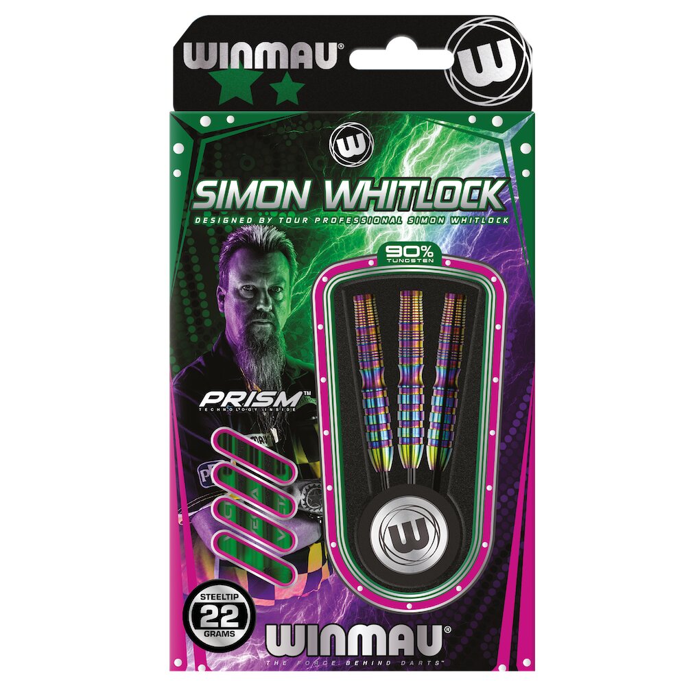 Strėlytės Winmau Simon Whitlock World Cup S.E. 22 gramų. kaina ir informacija | Smiginis | pigu.lt