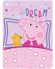 Pledas Peppa PIG, 100x140 cm kaina ir informacija | Lovatiesės ir pledai | pigu.lt