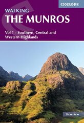 Walking the Munros Vol 1 - Southern, Central and Western Highlands 4th Revised edition цена и информация | Путеводители, путешествия | pigu.lt