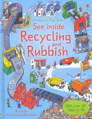 See Inside Recycling and Rubbish: Rubbish and Recycling цена и информация | Книги для подростков  | pigu.lt