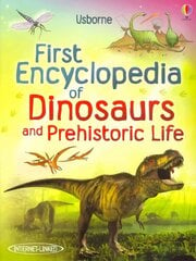 First Encyclopedia of Dinosaurs and Prehistoric Life New edition цена и информация | Книги для подростков и молодежи | pigu.lt