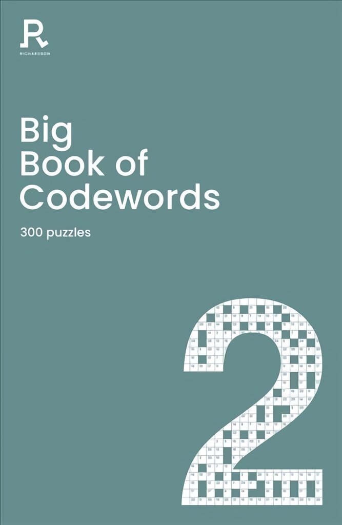 Big Book of Codewords Book 2: a bumper codeword book for adults containing 300 puzzles цена и информация | Knygos apie sveiką gyvenseną ir mitybą | pigu.lt