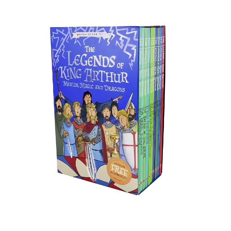 Legends of King Arthur: Merlin, Magic, and Dragons цена и информация | Knygos paaugliams ir jaunimui | pigu.lt
