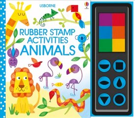 Rubber Stamp Activities Animals цена и информация | Книги для самых маленьких | pigu.lt