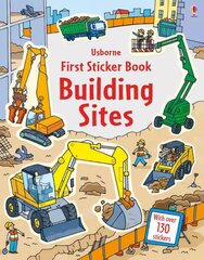 First Sticker Book Building Sites kaina ir informacija | Knygos mažiesiems | pigu.lt