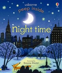 Peep Inside Night-Time kaina ir informacija | Knygos mažiesiems | pigu.lt