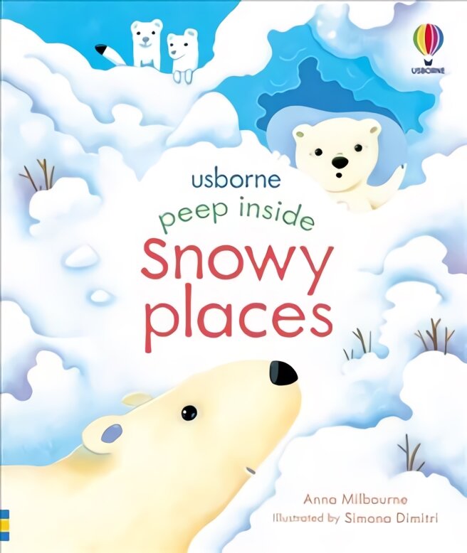 Peep Inside Snowy Places kaina ir informacija | Knygos mažiesiems | pigu.lt