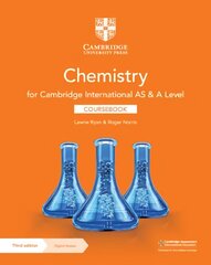 Cambridge International AS & A Level Chemistry Coursebook with Digital Access (2 Years) 3rd Revised edition kaina ir informacija | Ekonomikos knygos | pigu.lt