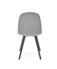 4-ių kėdžių komplektas Halmar K462, pilkas kaina ir informacija | Virtuvės ir valgomojo kėdės | pigu.lt