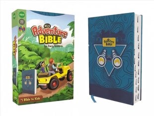 NIrV, Adventure Bible for Early Readers, Leathersoft, Blue, Full Color, Thumb Indexed Tabs kaina ir informacija | Knygos paaugliams ir jaunimui | pigu.lt