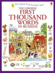 First Thousand Words in Russian цена и информация | Книги для подростков  | pigu.lt