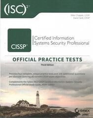 (ISC)2 CISSP Certified Information Systems Security Professional Official Practice Tests, 3rd Edition 3rd Edition kaina ir informacija | Ekonomikos knygos | pigu.lt