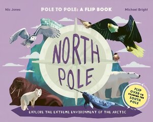 North Pole / South Pole: From Pole to Pole: a Flip Book kaina ir informacija | Knygos paaugliams ir jaunimui | pigu.lt