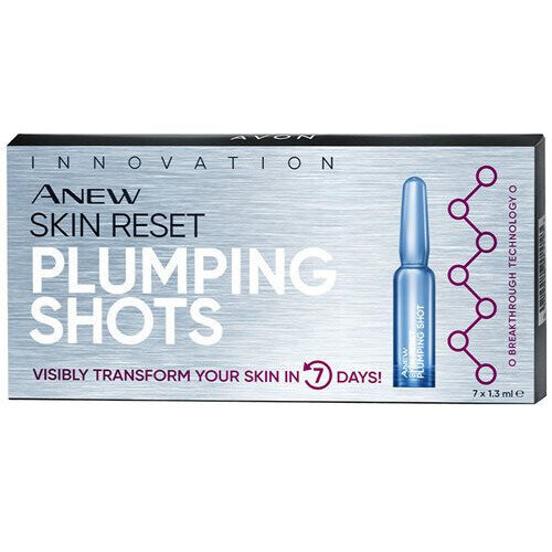 Ampulės veidui Anew Skin Reset Filling Skin Ampoules, 7 x 1.3 ml цена и информация | Veido aliejai, serumai | pigu.lt