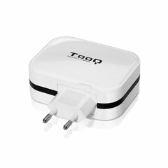 Сетевое зарядное устройство TooQ TQWC-1S04WT USB x 4 34W Белый цена и информация | Зарядные устройства для телефонов | pigu.lt