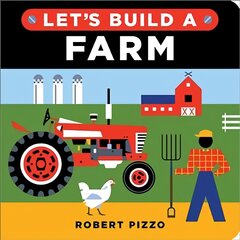 Let's Build a Farm: A Construction Book for Kids цена и информация | Книги для подростков  | pigu.lt