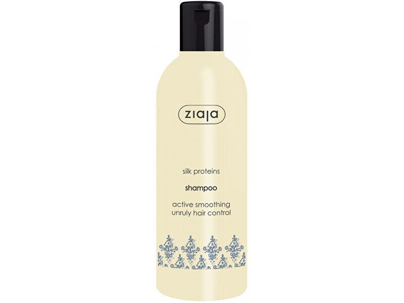 Glotninamasis plaukų šampūnas Ziaja Silk Proteins smoothing shampoo for hair, 300 ml цена и информация | Šampūnai | pigu.lt