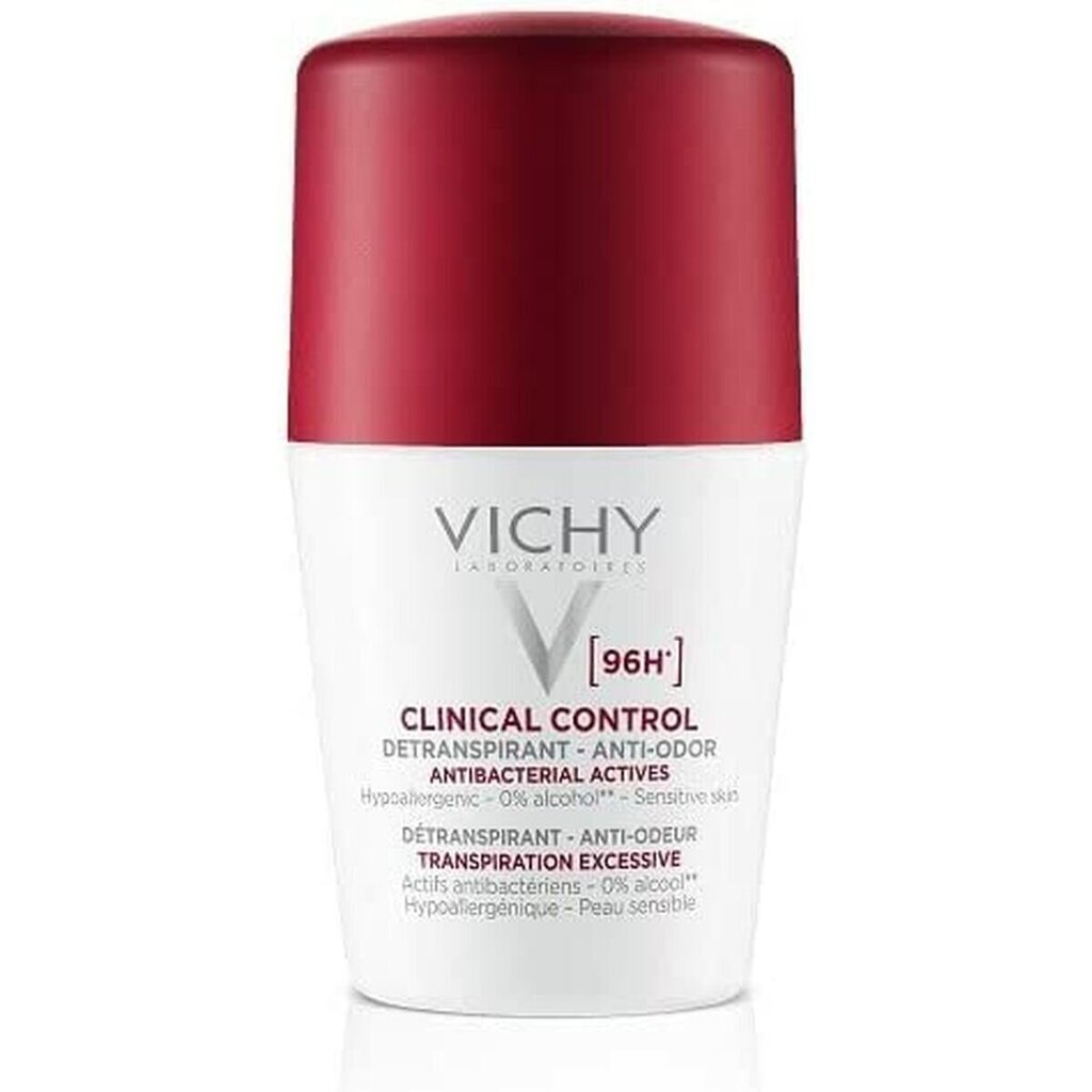 Rutulinis dezodorantas Vichy Clinical Control 96 valandos Suaugusiųjų unisex 50 ml цена и информация | Dezodorantai | pigu.lt