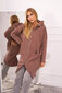 Bluzonas moterims 22109, rudas kaina ir informacija | Džemperiai moterims | pigu.lt