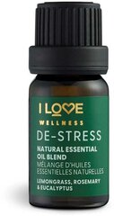 Эфирное масло I Love Wellness De-Stress Essential Oil, 10 мл цена и информация | Эфирные, косметические масла, гидролаты | pigu.lt