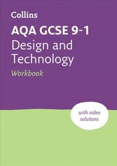 AQA GCSE 9-1 Design & Technology Workbook: Ideal for Home Learning, 2023 and 2024 Exams 2nd Revised edition цена и информация | Книги для подростков и молодежи | pigu.lt