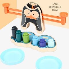 Игра на баланс с деревянными пингвинами цена и информация | Развивающие игрушки | pigu.lt
