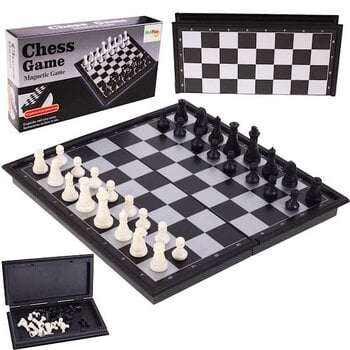 Magnetiniai šachmatai, limpantys prie lentos, 20x20 cm. kaina ir informacija | Stalo žaidimai, galvosūkiai | pigu.lt