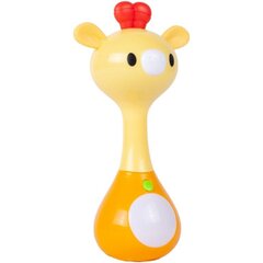 Interaktyvus kūdikių barškutis PET žirafa kaina ir informacija | Žaislai kūdikiams | pigu.lt