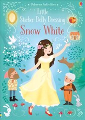 Little Sticker Dolly Dressing Snow White kaina ir informacija | Knygos mažiesiems | pigu.lt