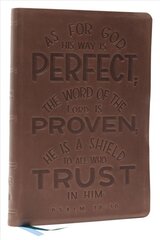 NKJV, Thinline Bible, Verse Art Cover Collection, Genuine Leather, Brown, Thumb Indexed, Red Letter, Comfort Print: Holy Bible, New King James Version цена и информация | Духовная литература | pigu.lt